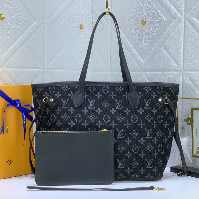 Louis Vuitton Denim Materials Nofull MM (2 bolsas)-7