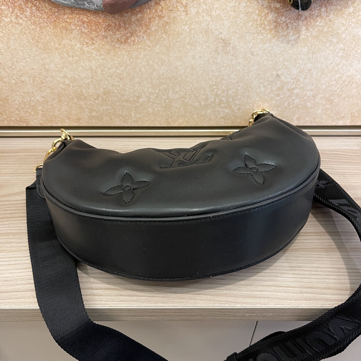Louis Vuitton sobre la luna: negro/azul/rojo/blanco-2