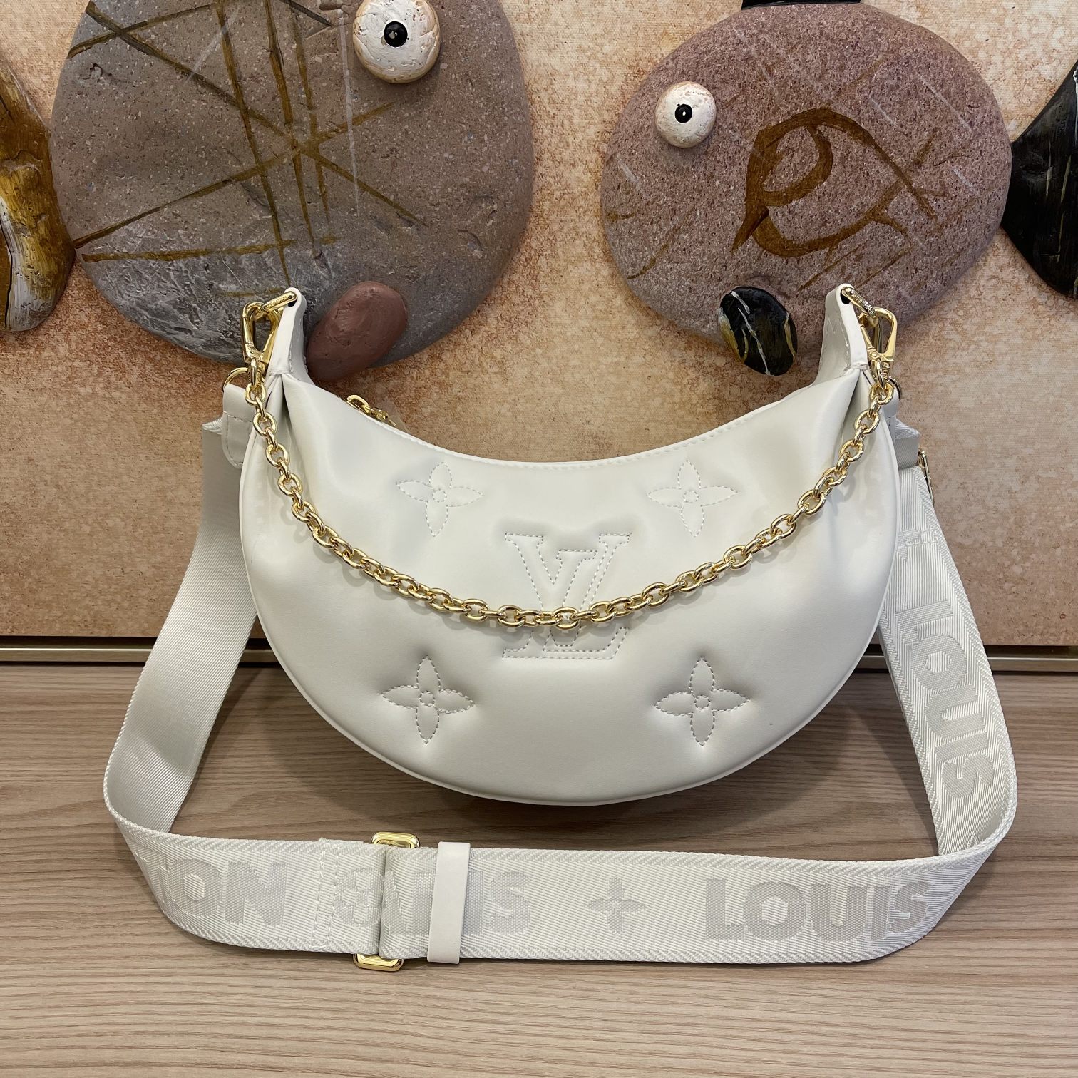 Louis Vuitton sobre la luna: negro/azul/rojo/blanco-5