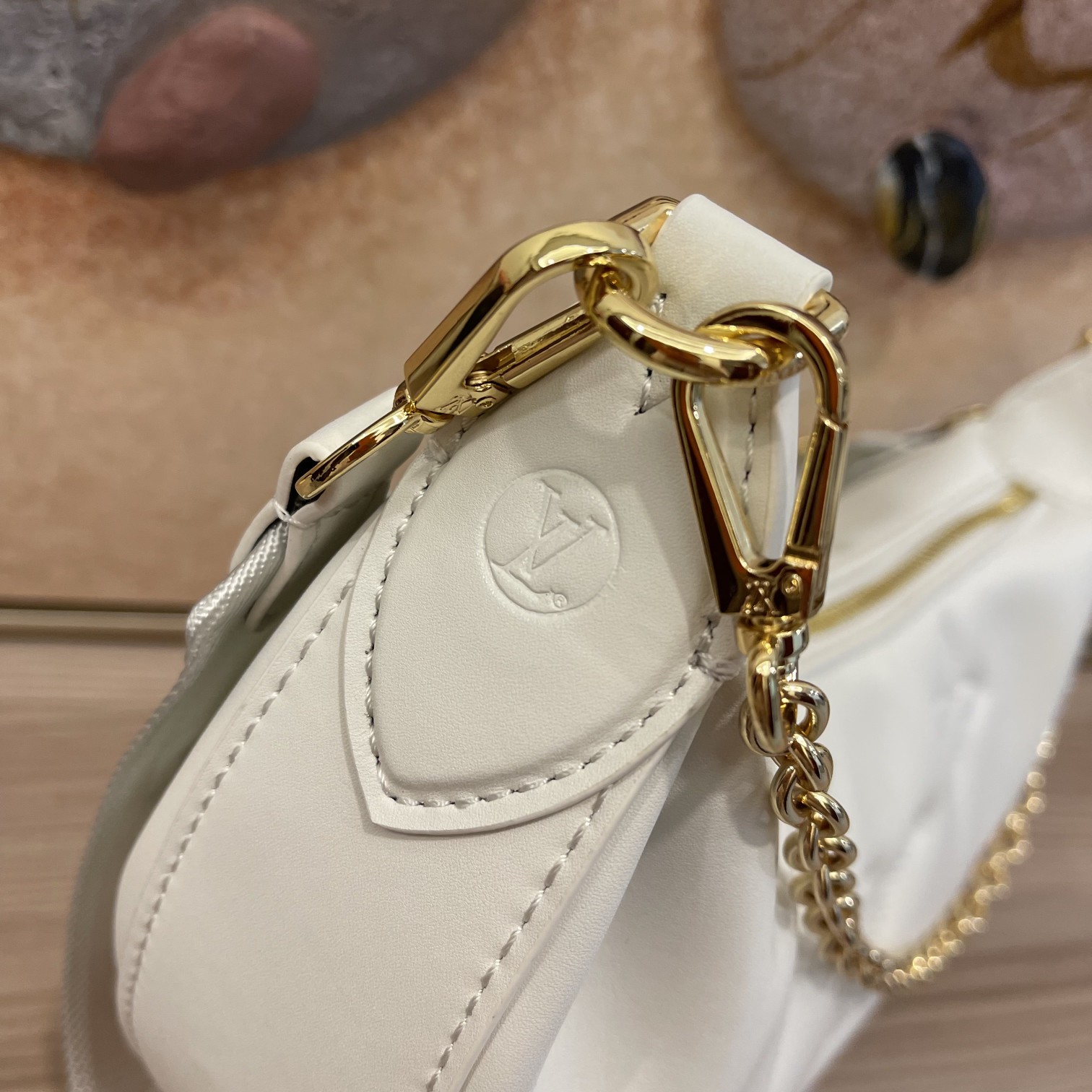 Louis Vuitton sobre la luna: negro/azul/rojo/blanco-8