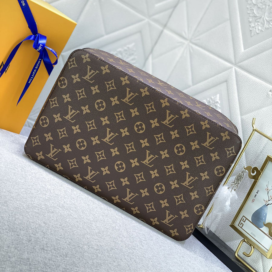 Cubo de embalaje de Louis Vuitton PM/MM/GM Brown-11