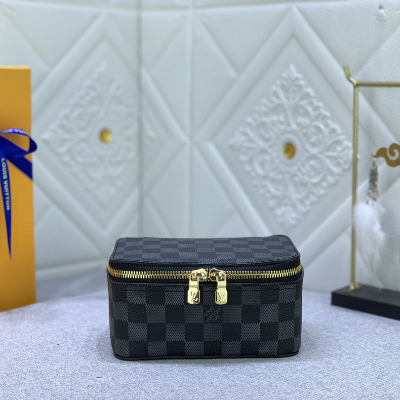 Cubo de embalaje de Louis Vuitton PM/MM/GM Black-1