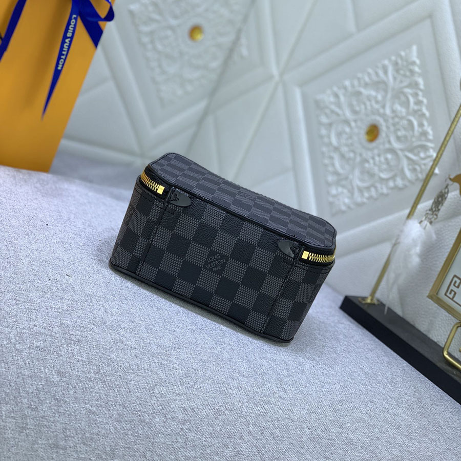 Cubo de embalaje de Louis Vuitton PM/MM/GM Black-2
