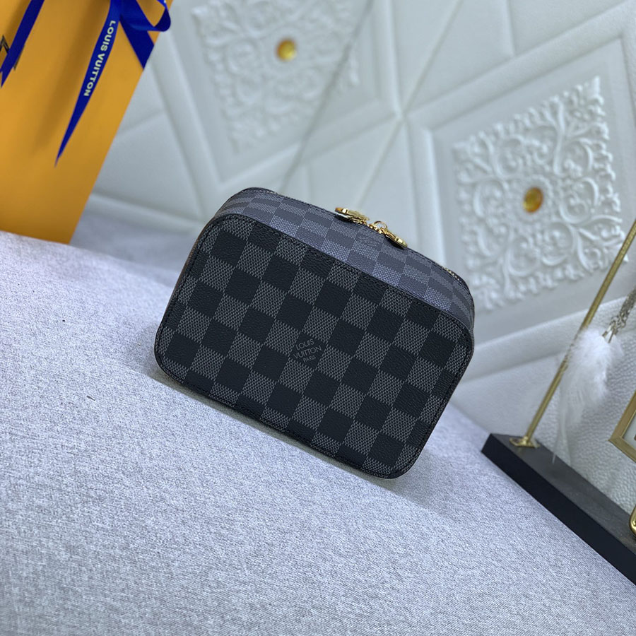 Cubo de embalaje de Louis Vuitton PM/MM/GM Black-3