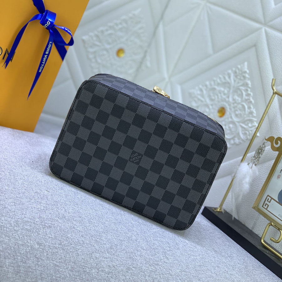 Cubo de embalaje de Louis Vuitton PM/MM/GM Black-7