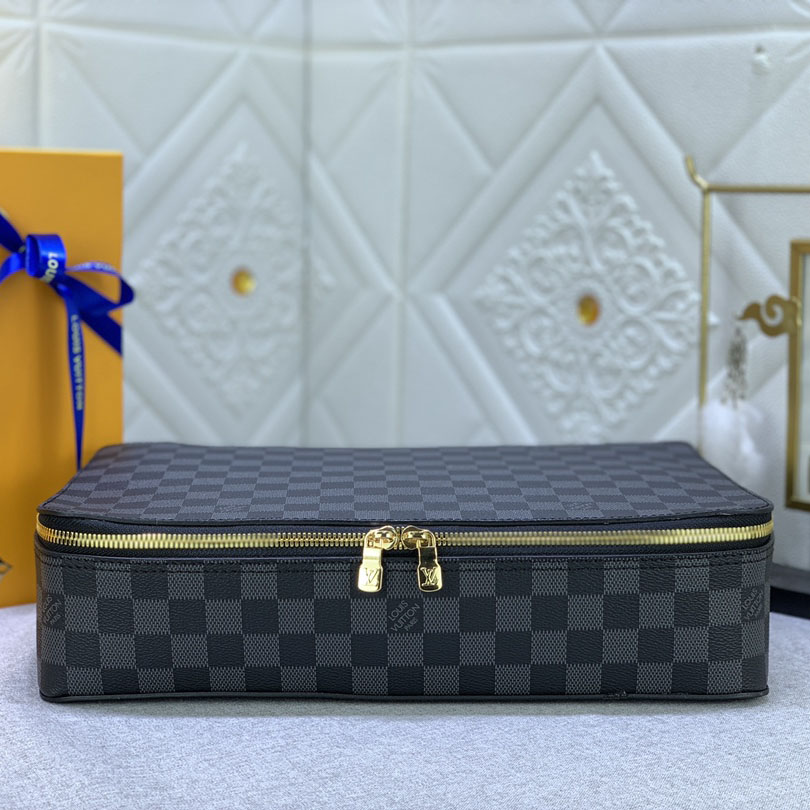Cubo de embalaje de Louis Vuitton PM/MM/GM Black-9