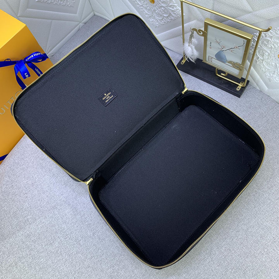 Cubo de embalaje de Louis Vuitton PM/MM/GM Black-12