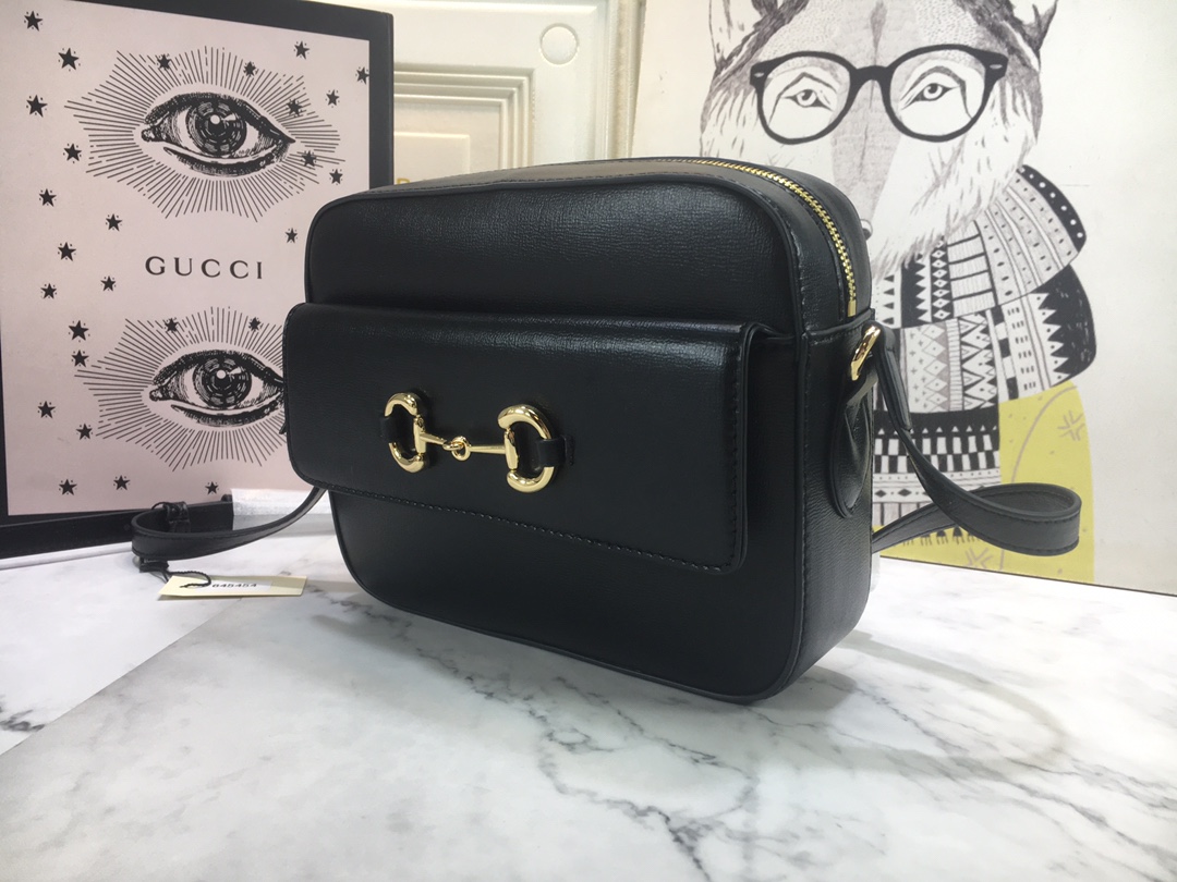 Gucci Horsebit 1955 Bolsa de hombro pequeño- 3 colores-1