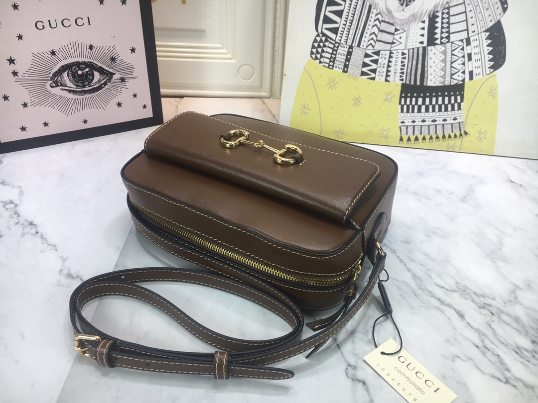 Gucci Horsebit 1955 Bolsa de hombro pequeño- 3 colores-8