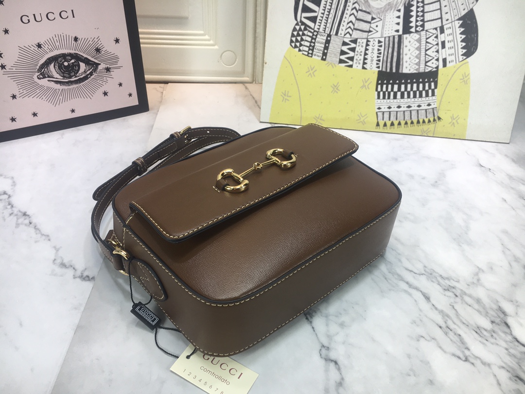 Gucci Horsebit 1955 Bolsa de hombro pequeño- 3 colores-9