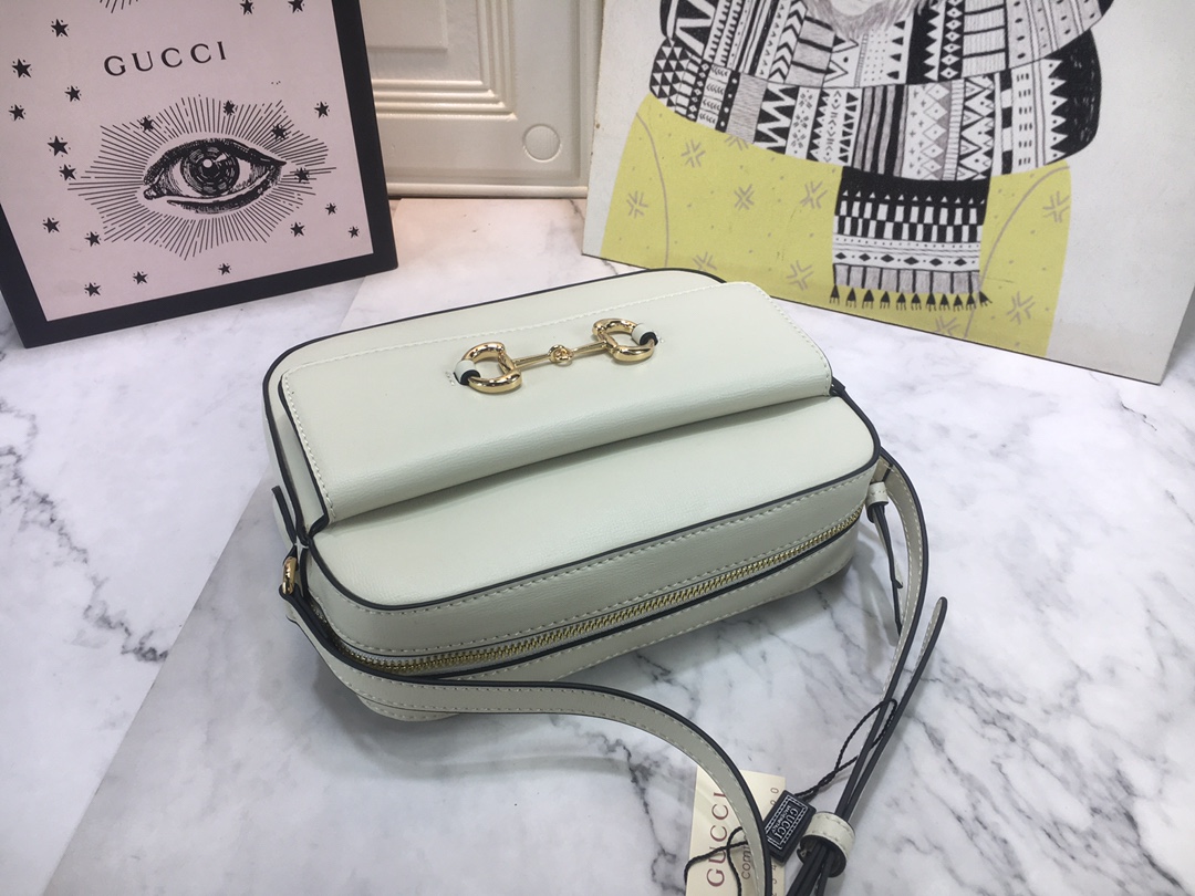 Gucci Horsebit 1955 Bolsa de hombro pequeño- 3 colores-13