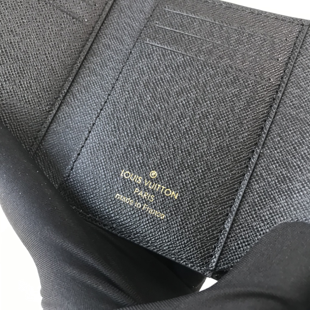 Louis Vuitton AAA-Game en Zoe Wallet M41938 Black/White-6
