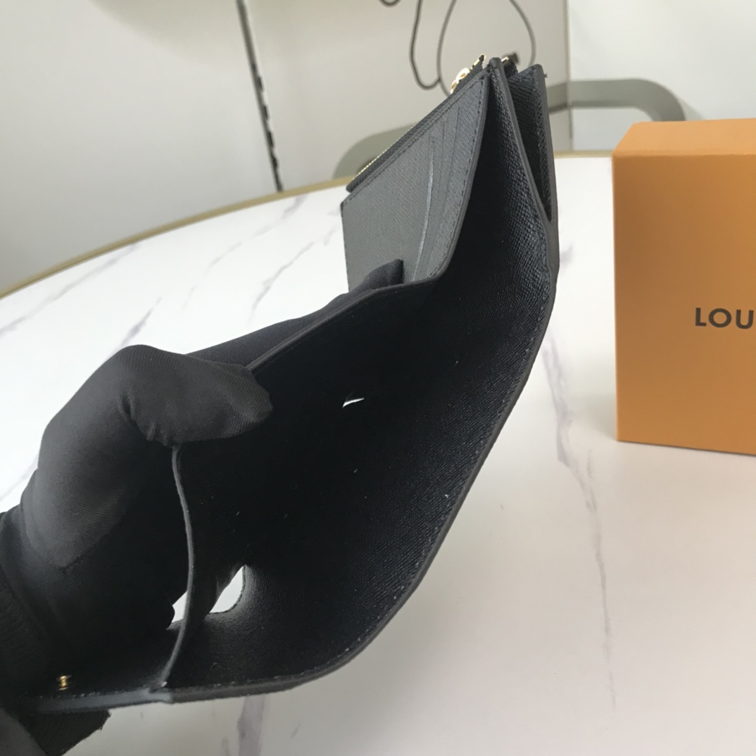 Louis Vuitton AAA-Game en Zoe Wallet M41938 Black/White-8