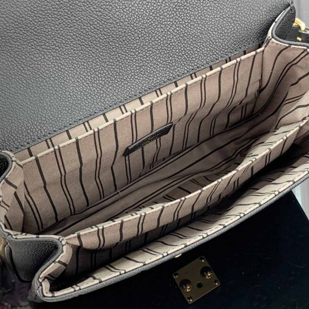 Louis Vuitton Pochette Metis M41487 M44155 Negro/Rojo-5
