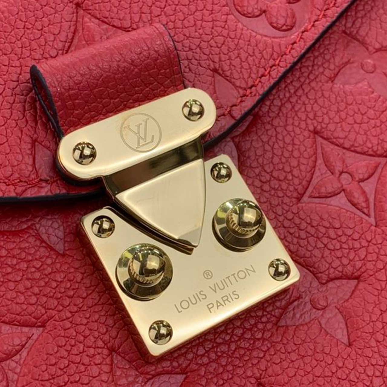 Louis Vuitton Pochette Metis M41487 M44155 Negro/Rojo-10