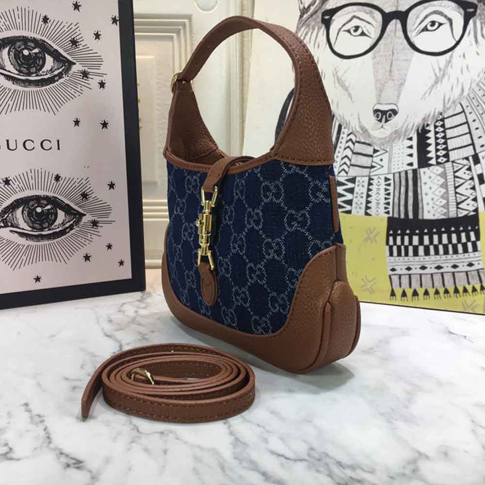 Gucci Jackie 1961 Mini Shoulder Bolsa 637092-3
