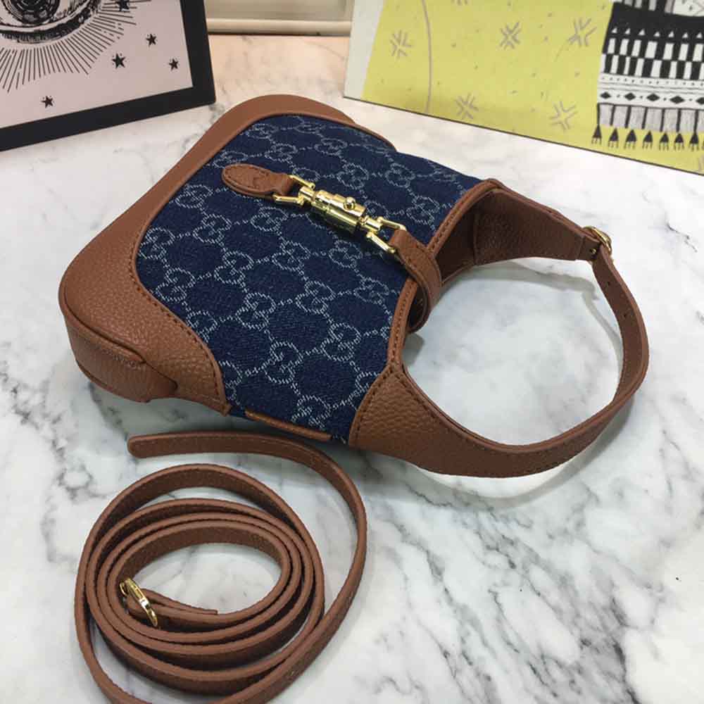 Gucci Jackie 1961 Mini Shoulder Bolsa 637092-5