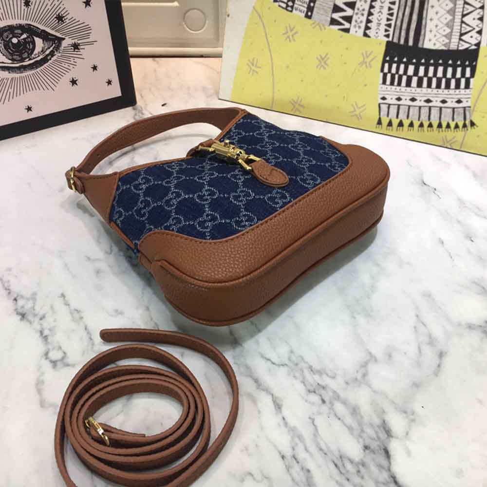 Gucci Jackie 1961 Mini Shoulder Bolsa 637092-6